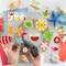 100-Piece Summer Paper Die Cut Set | Cardstock Scrapbook Embellishments for DIY Crafts, Bulletin Board Decorations & Summer Scrapbooking Supplies